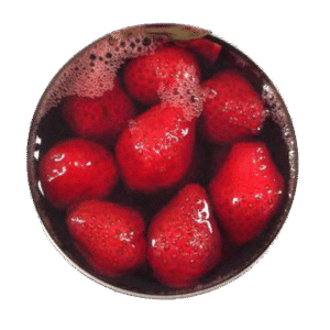 Canned strawberry