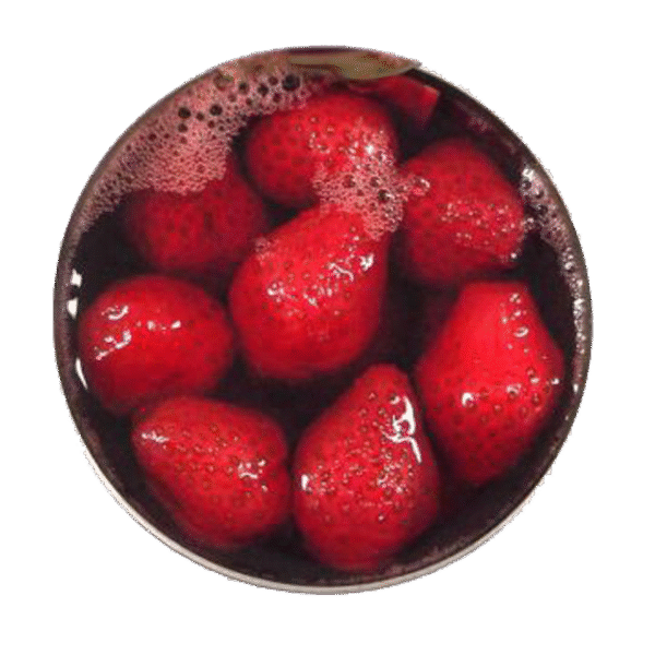 Canned strawberry